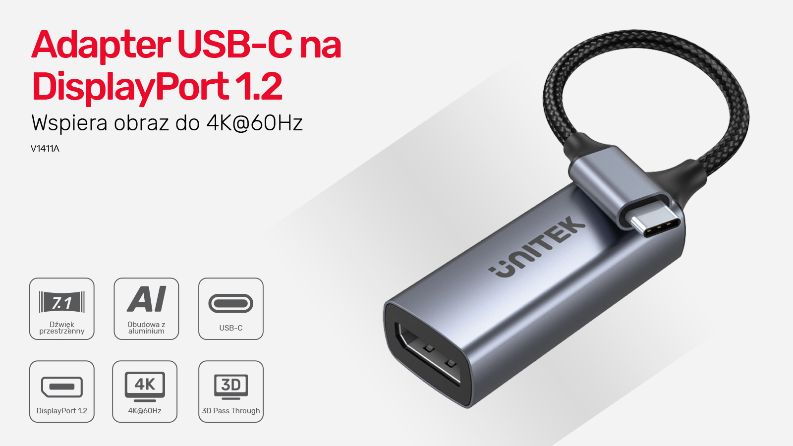 Adapter USB-C DisplayPort