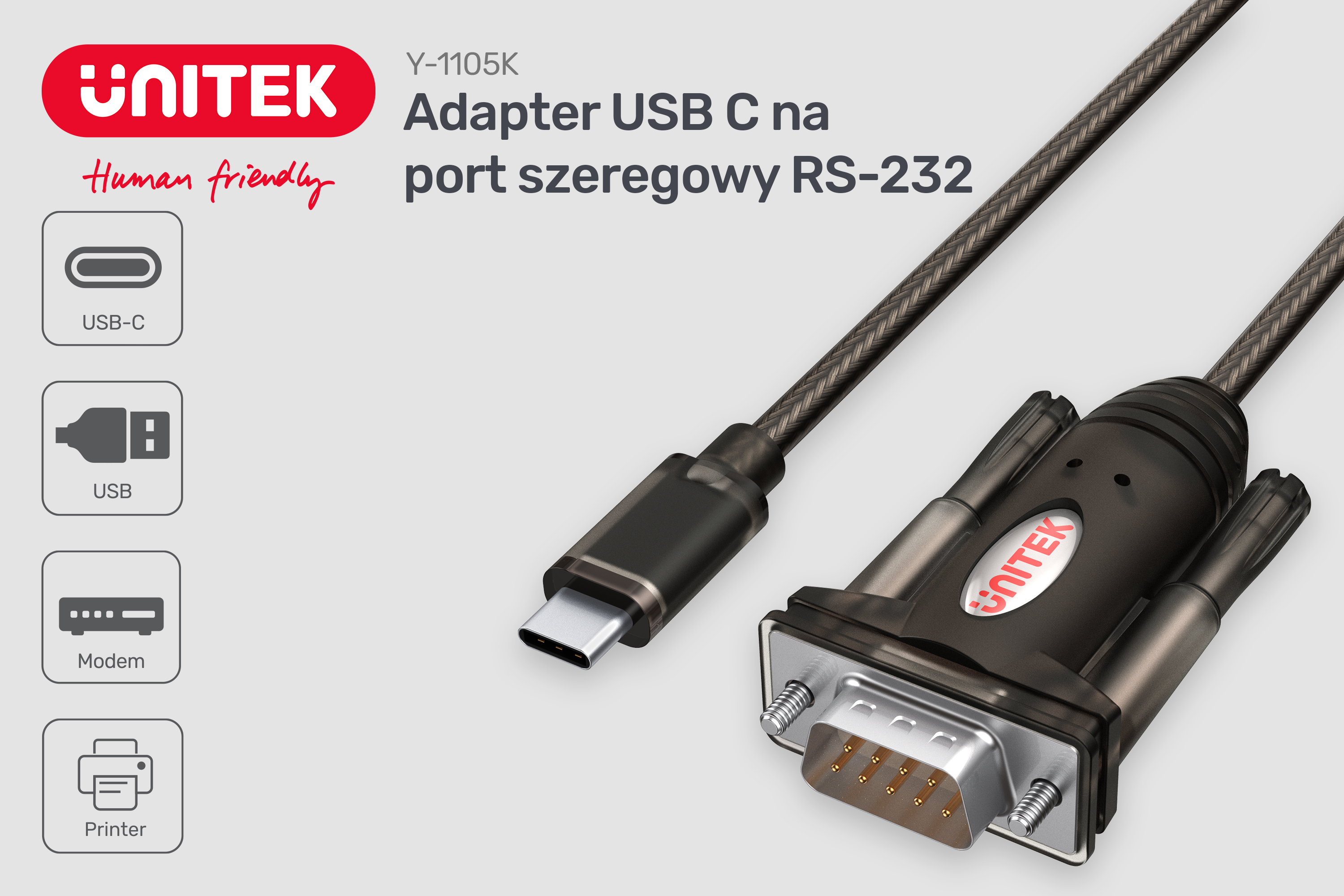 USB C na RS-232