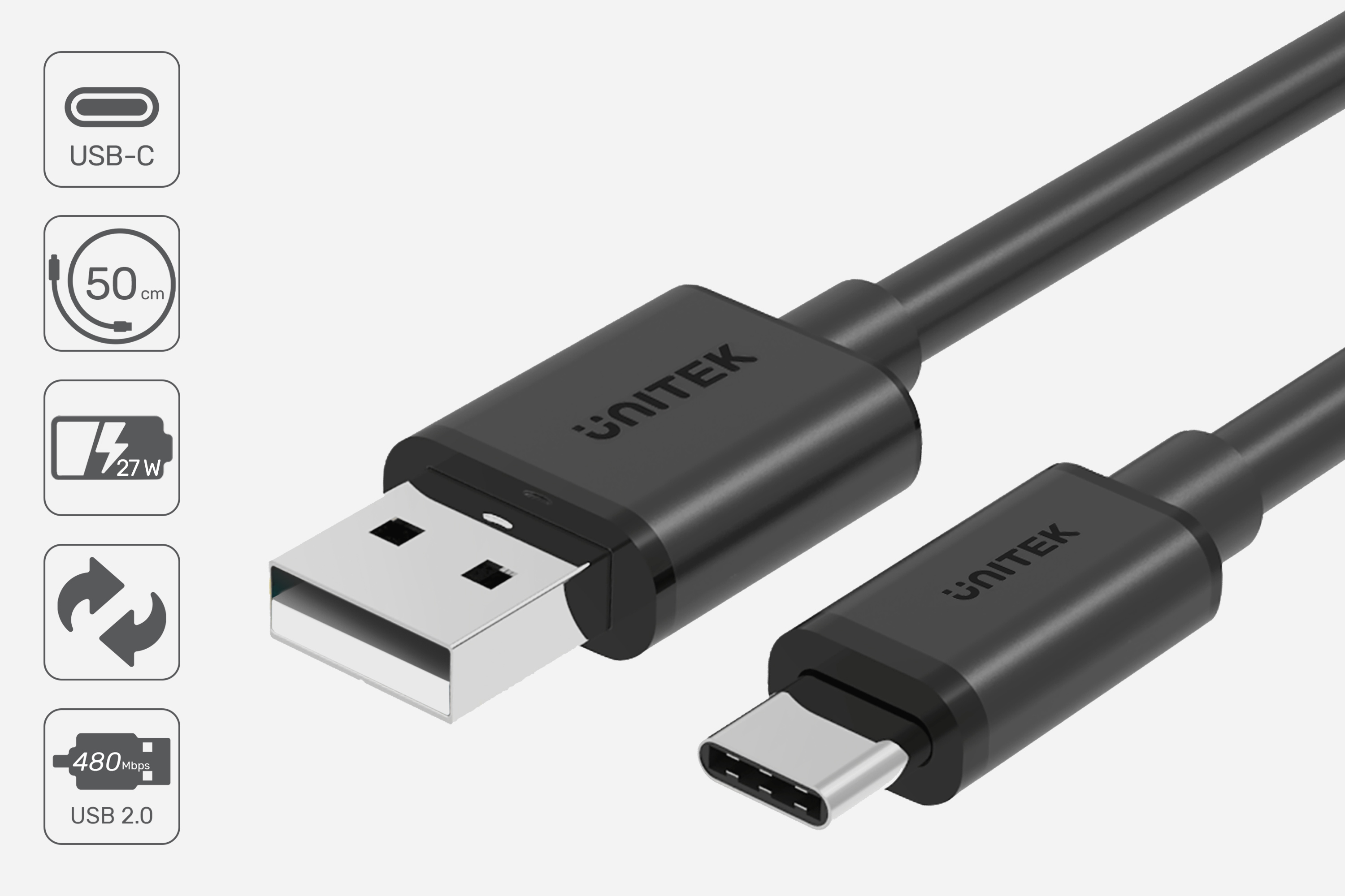 przewód do ładowania 27 W smartfonów z USB-C