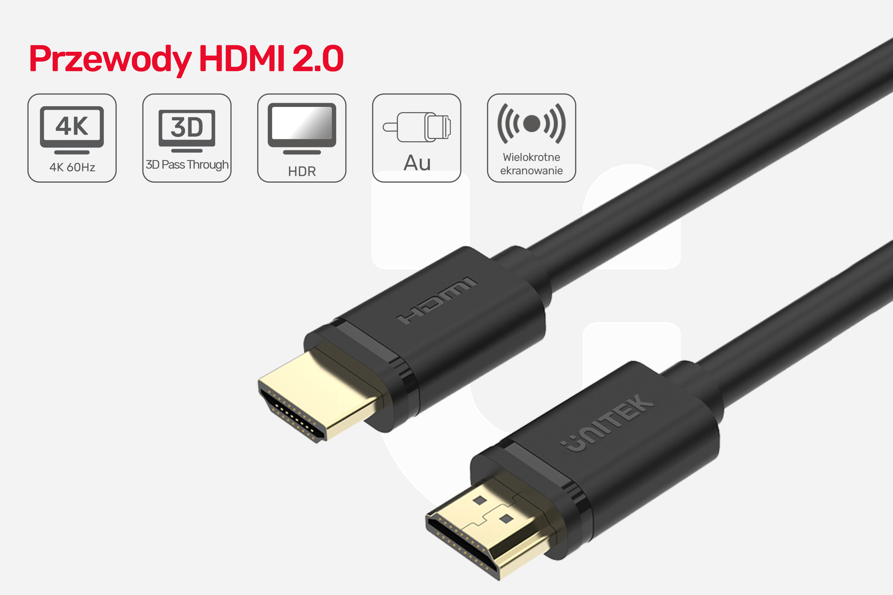 Przewody HDMI 2.0